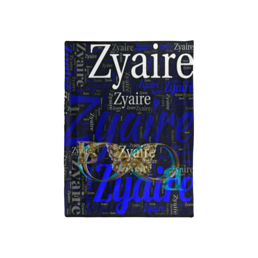 Zyaire Personalized Baby Blanket 40’X50’