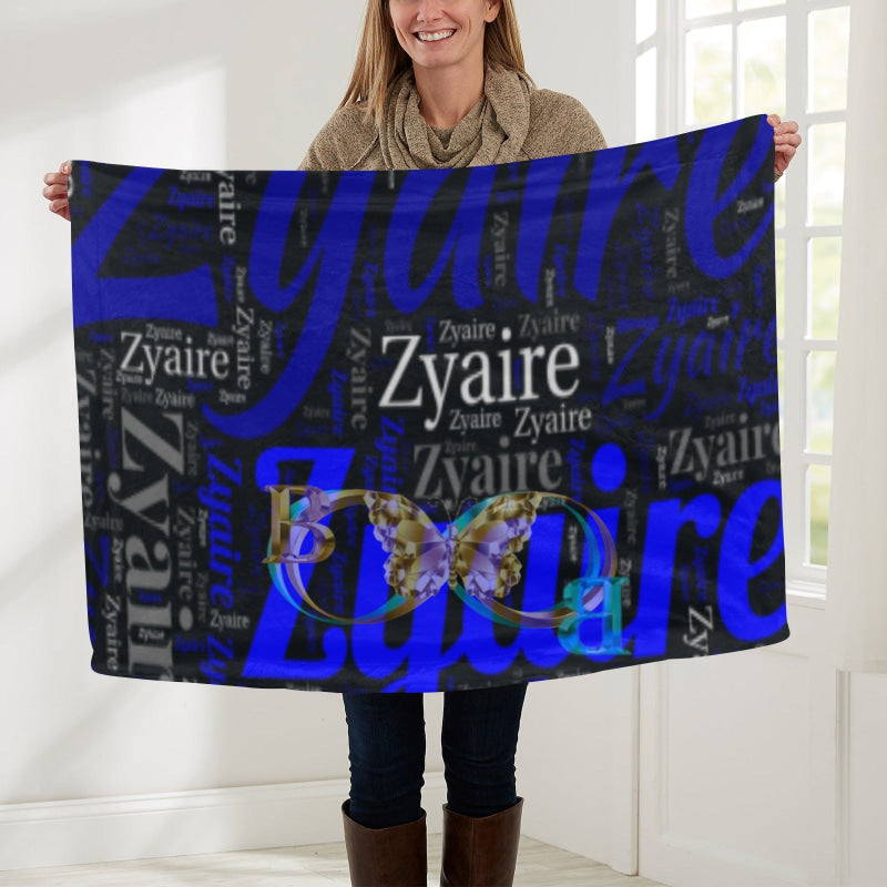 Zyaire Personalized Blanket Baby 30’X40’