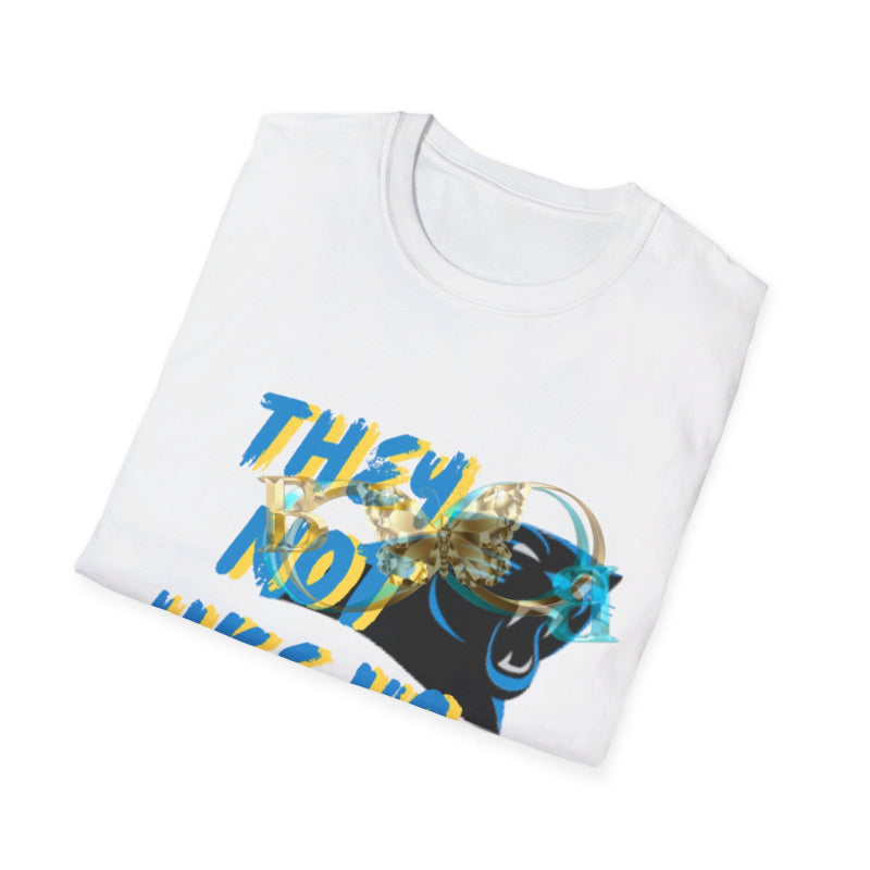 They Not Like Us Panthers Custom T-Shirt T-Shirt