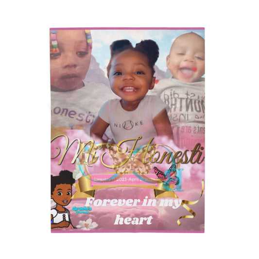 Velveteen Plush Blanket 30’’ × 40’’ Blanket 60’’x80’’ (Thick)