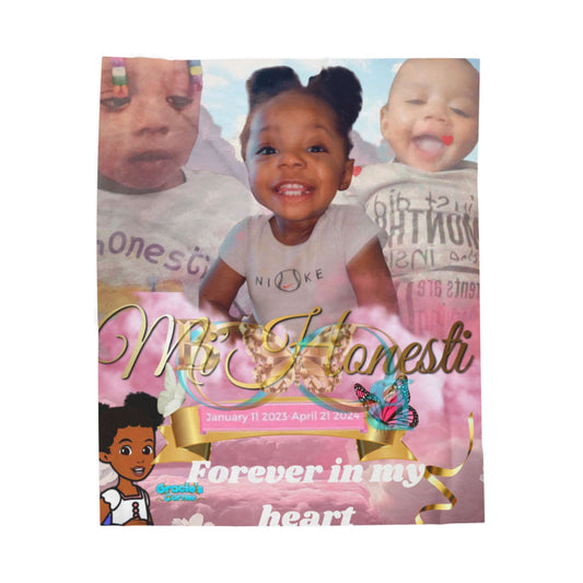 Velveteen Plush Blanket 50’’ × 60’’ Blanket 60’’x80’’ (Thick)