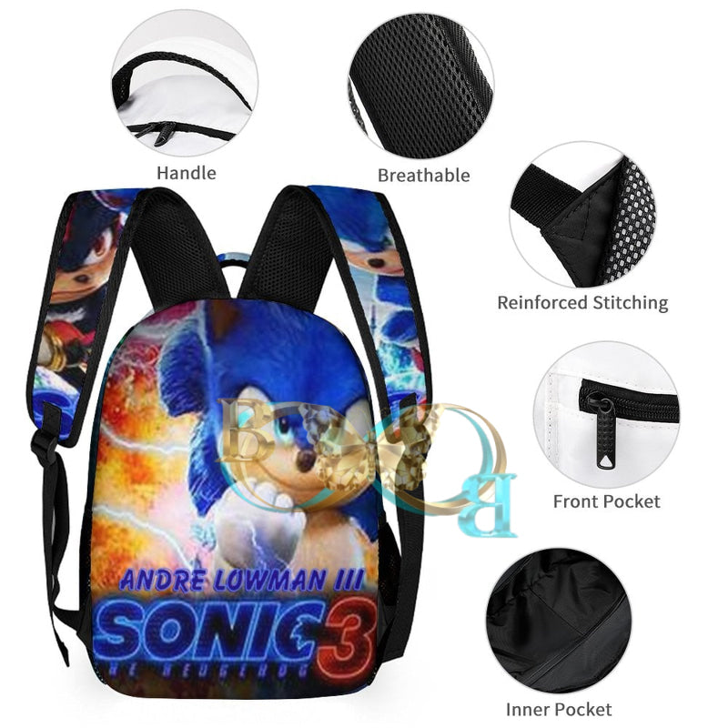 Andre Custom Three piece set combination Backpack