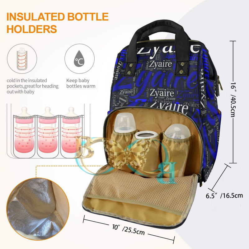 Zyaire 1 Multi-Function Diaper Bag-New (Model 1688) (1688)