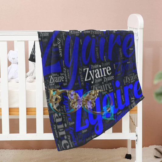 Zyaire Personalized Baby Blanket 40’X50’