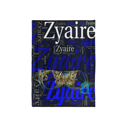Zyaire Personalized Baby Blanket 40’X50’